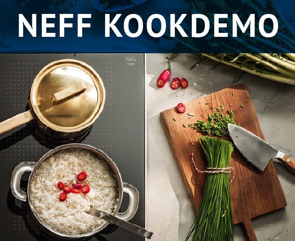 Uw NEFF apparatuur door en door begrijpen bij de NEFF kookdemonstraties Uw NEFF apparatuur door en door begrijpen bij de NEFF kookdemonstraties