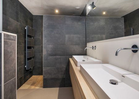 Moderne badkamer Huizen