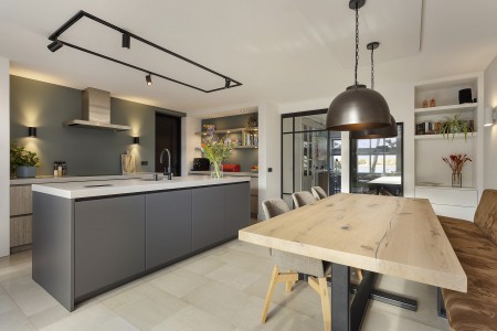 Moderne keuken Houten