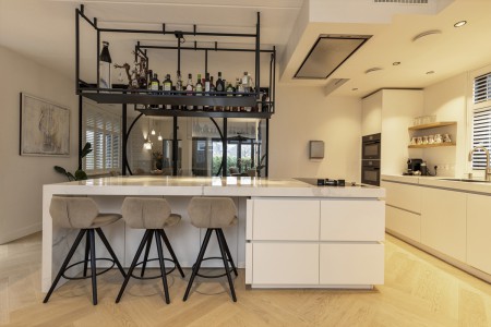 Moderne keuken Blaricum - marmer Moderne keuken Blaricum - marmer